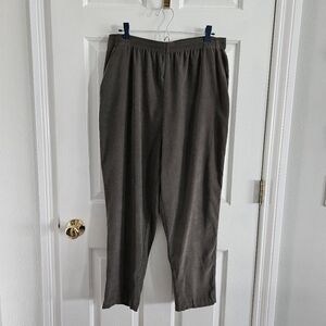Vintage Jenny Buchanan Brushed Suede Pull On Trousers